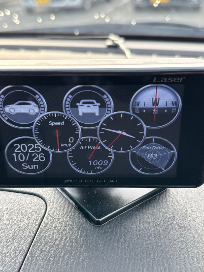 ユピテル レーザー＆レーダー探知機 GS303L　USED　保証有