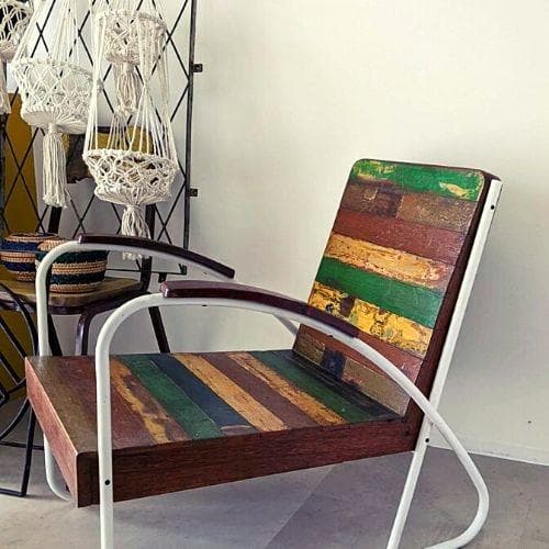 【新品＆匿名＆送料込】残り僅か！ボートアイアン一人掛けベンチ