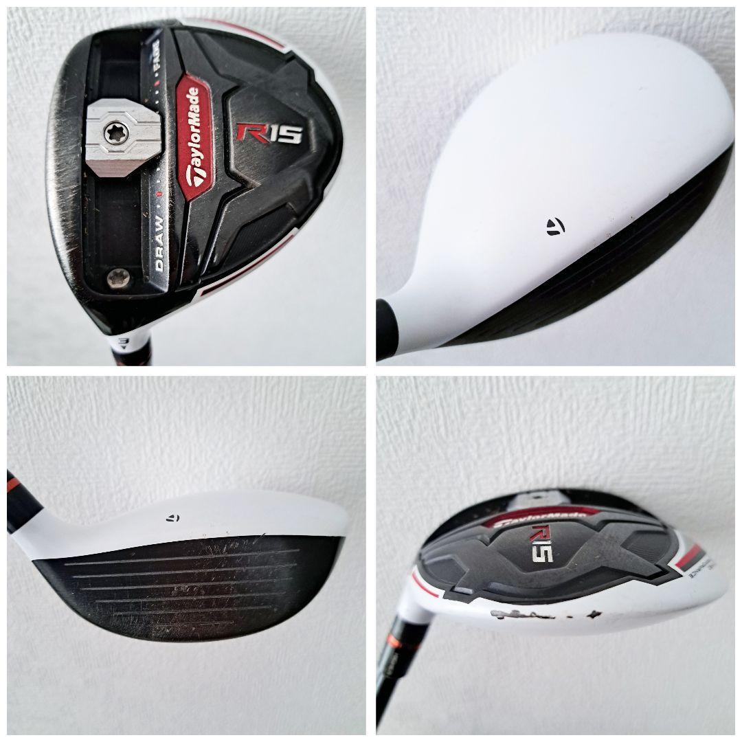 左 R15 テーラーメイド　メンズゴルフクラブセット　フルセット　レフティ　男性