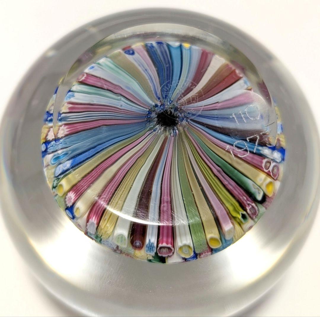 ＊希少！＊ バカラ ミルフィオリ 千の花 クリスタル ペーパーウェイト 12星座