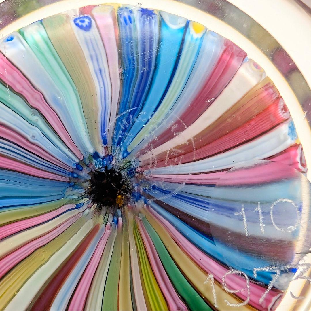 ＊希少！＊ バカラ ミルフィオリ 千の花 クリスタル ペーパーウェイト 12星座