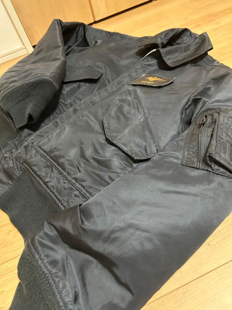 ALPHA CWU-45P Mサイズ　BLACK フライトジャケット