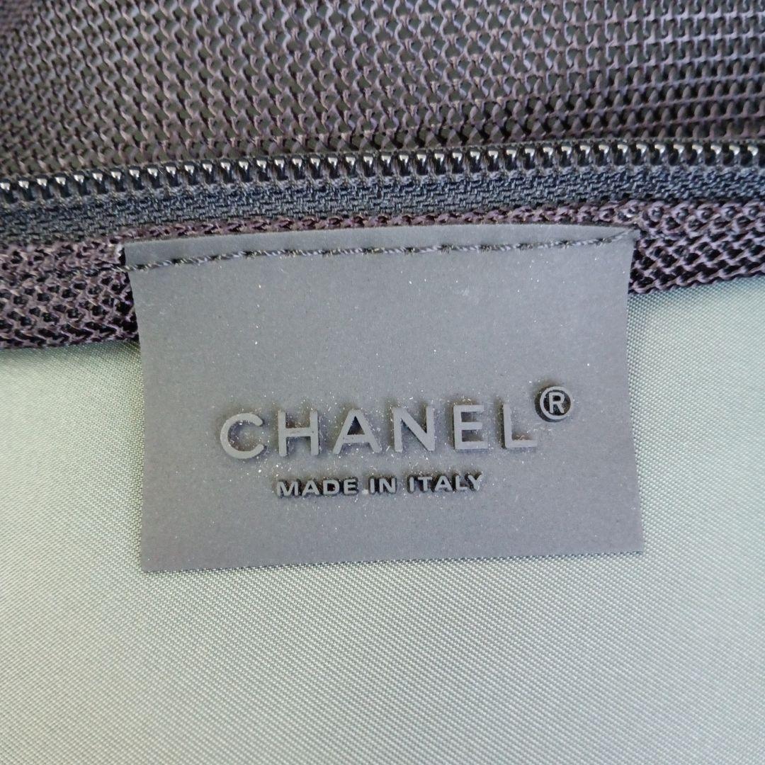 LK02 シャネル スポーツライン キャリーバック ボストンバック シール付き