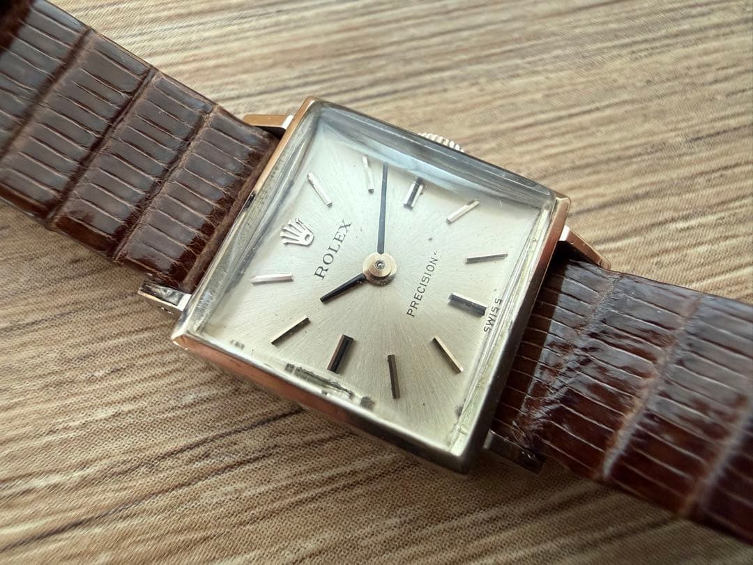 【稼働品】ロレックス プレシジョン レディース アンティーク