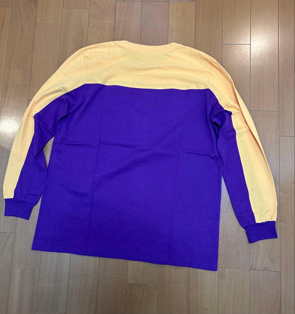 グッチ × ザ・ノースフェイス コラボ ロンT パープル XL