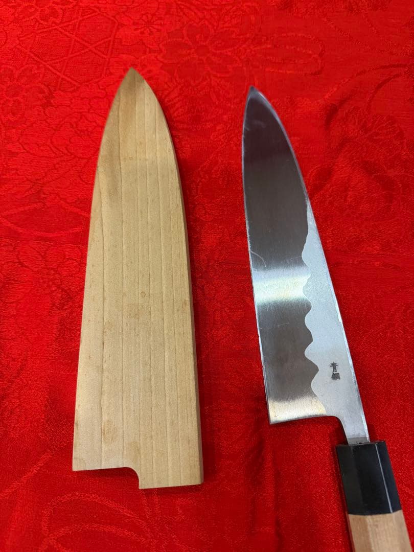 職人用　出刃包丁　源泉王　青鋼