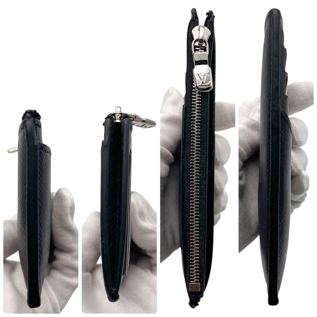 232ルイヴィトン タイガ フラグメントケース カードケース 小銭入れ 黒