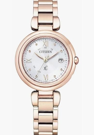 ◆シチズン XC エコ・ドライブ電波時計 防水 ES9464-52A◆美品◆