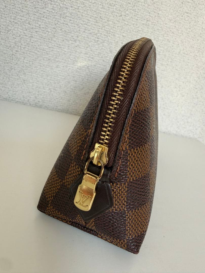 ダミエ・キャンバスポーチ