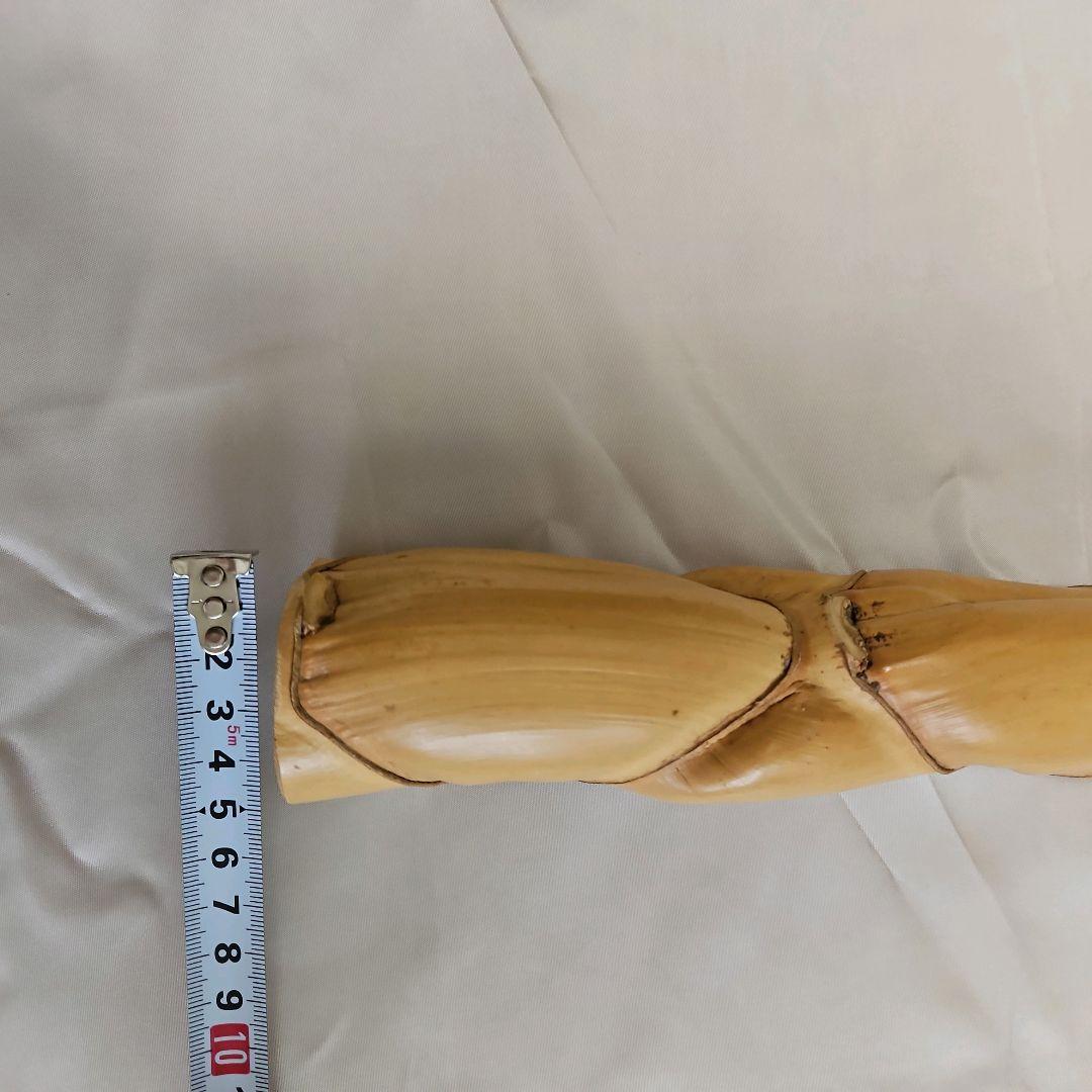 亀甲竹　竹花入れ　 掛け花入れ