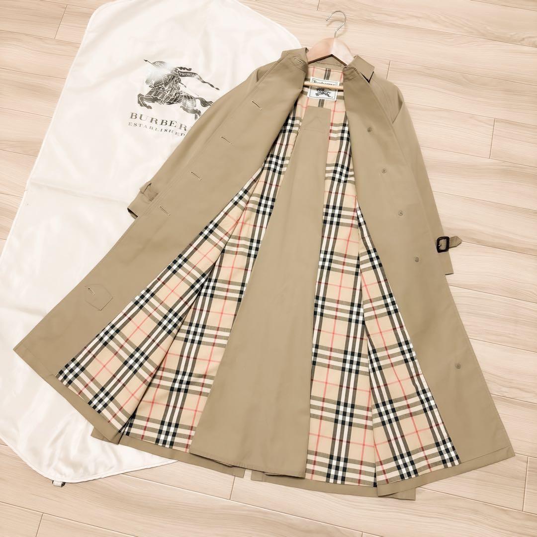 貴重 一枚袖 Aライン ビンテージ バーバリー ライダーコート BURBERRY
