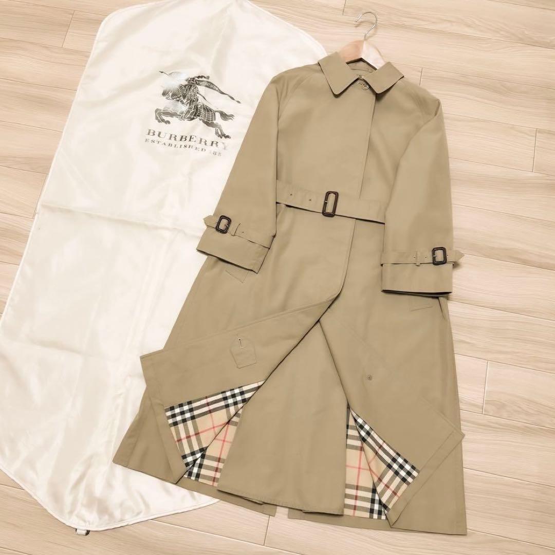 貴重 一枚袖 Aライン ビンテージ バーバリー ライダーコート BURBERRY