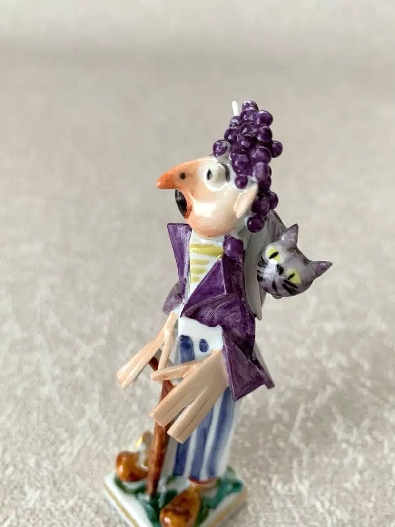 MEISSEN マイセン 『 グリム童話 魔女 』 人形 置物