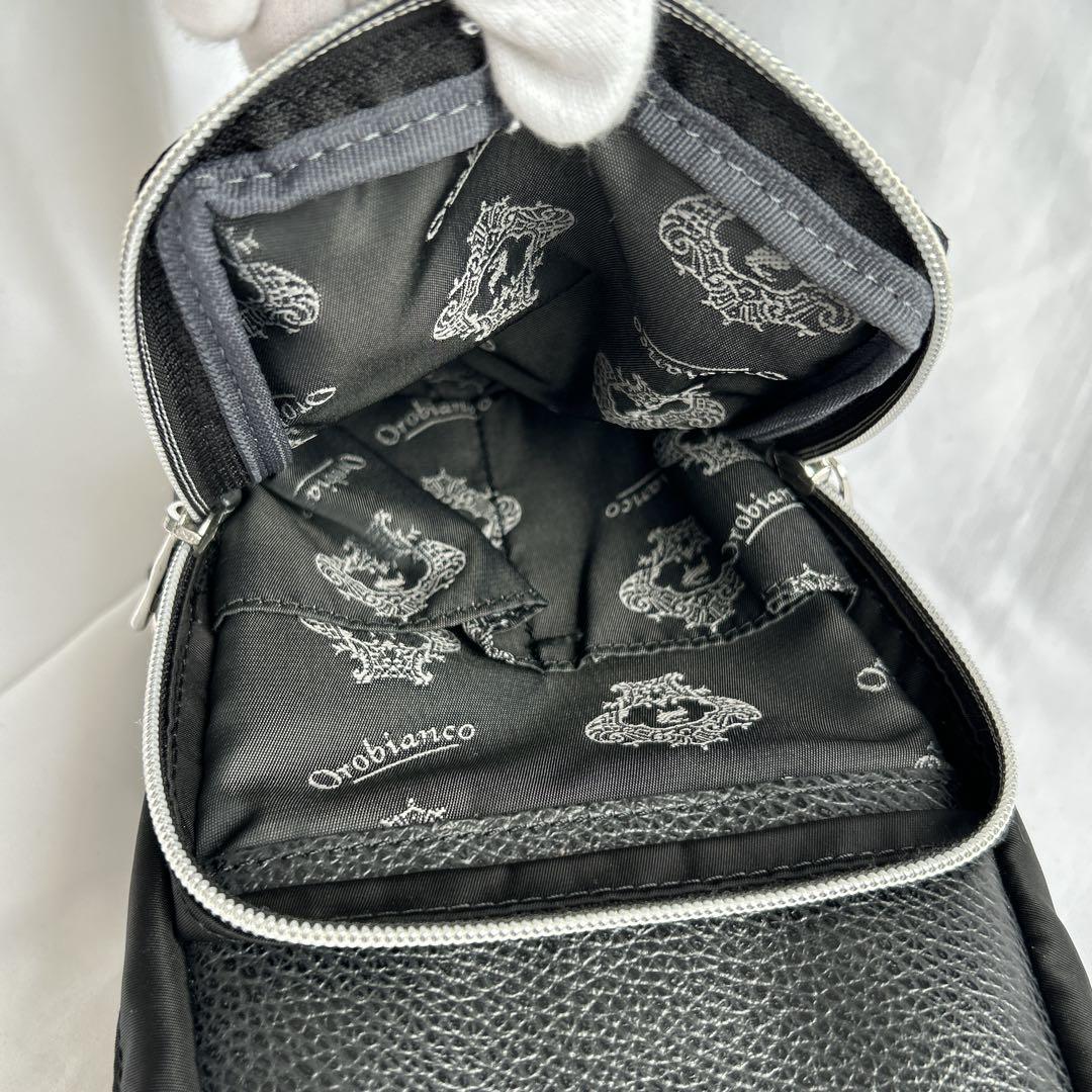 【未使用】オロビアンコ ボディバッグ イブリデロ 牛革 ワンショルダー イタリア