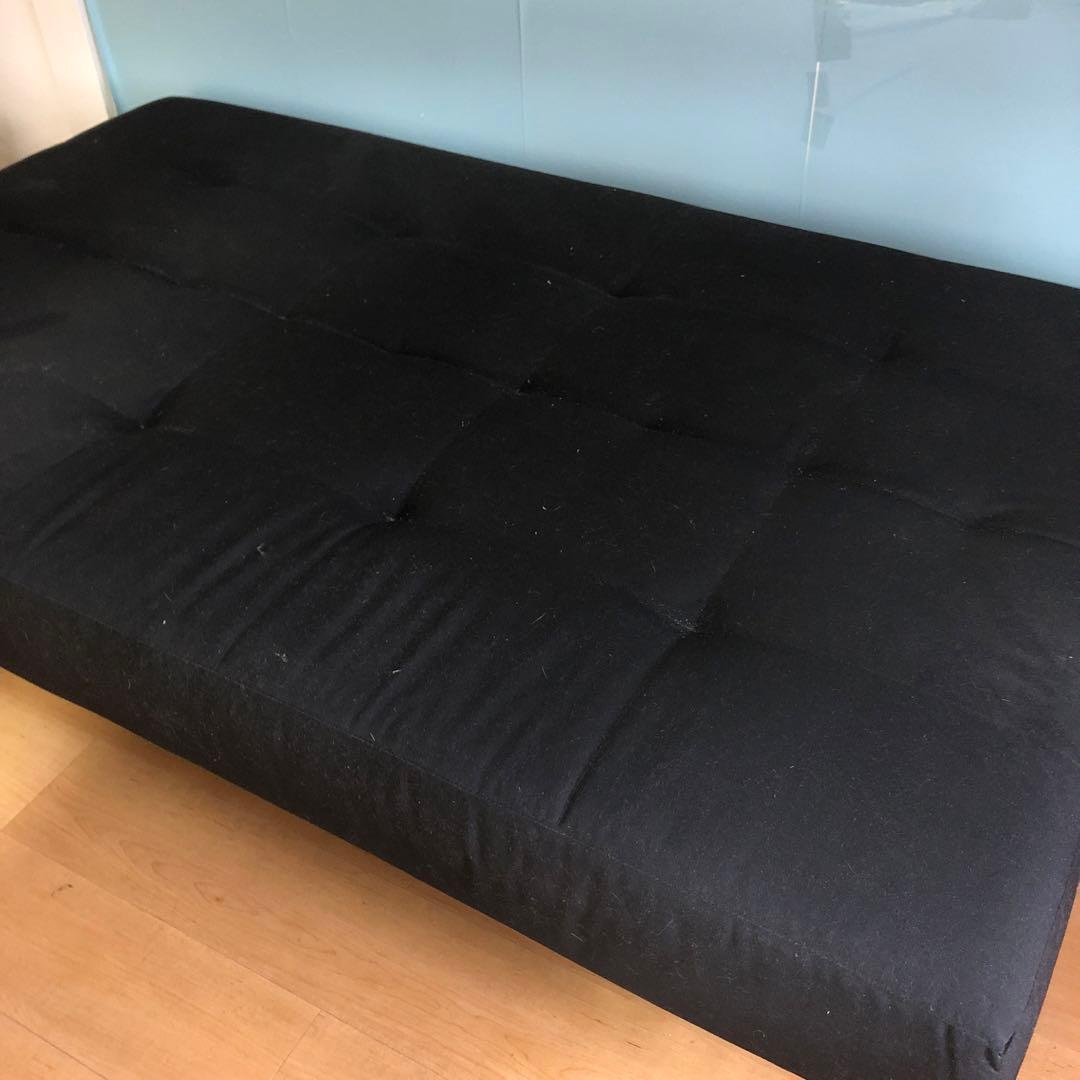 引き取り限定‼️IKEA BALKARP ソファベッド 403.873.11 黒