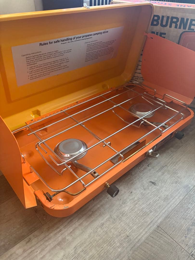 激レアデッドストック　searsシアーズ　ビンテージ　2バーナー　ツーバーナー