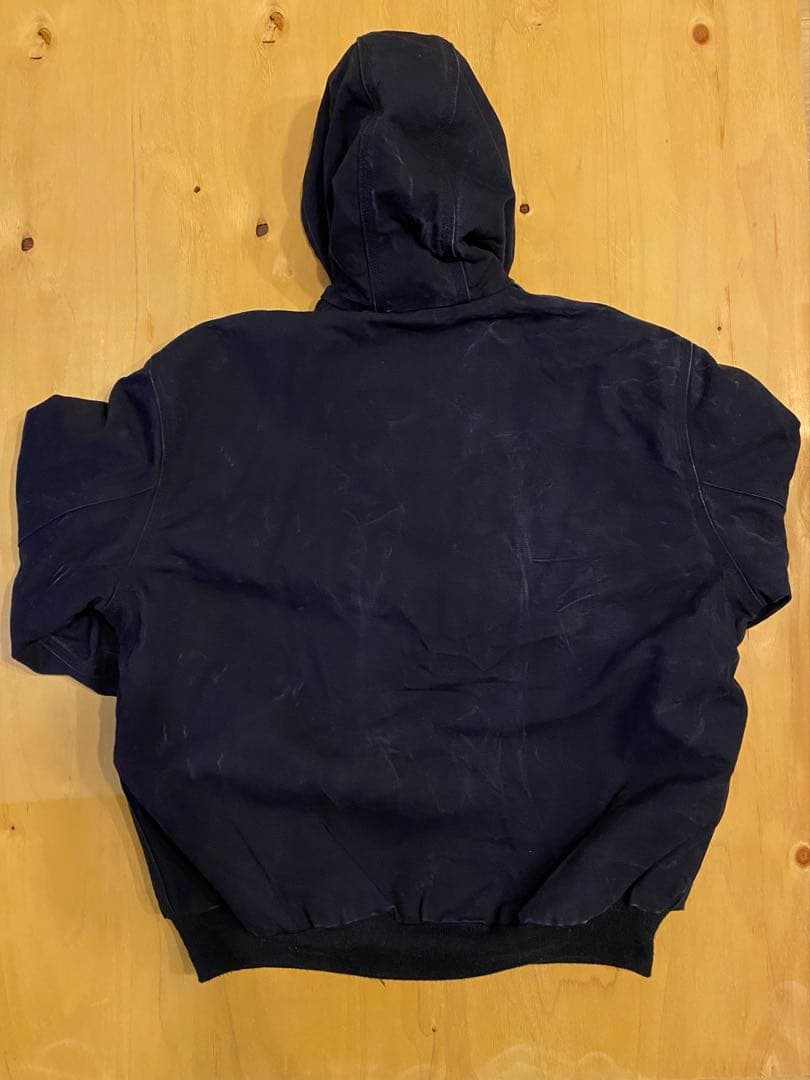 Carhartt アクティブジャケット FR ネイビー US古着 レア