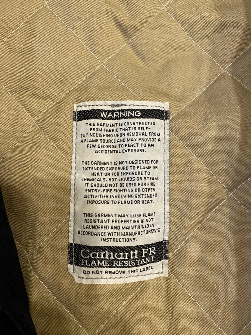 Carhartt アクティブジャケット FR ネイビー US古着 レア