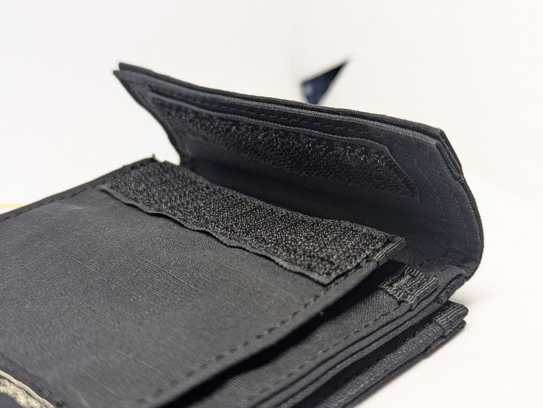 未使用　PORTER ポーター 折りたたみ財布 ブラック リング付き ナイロン