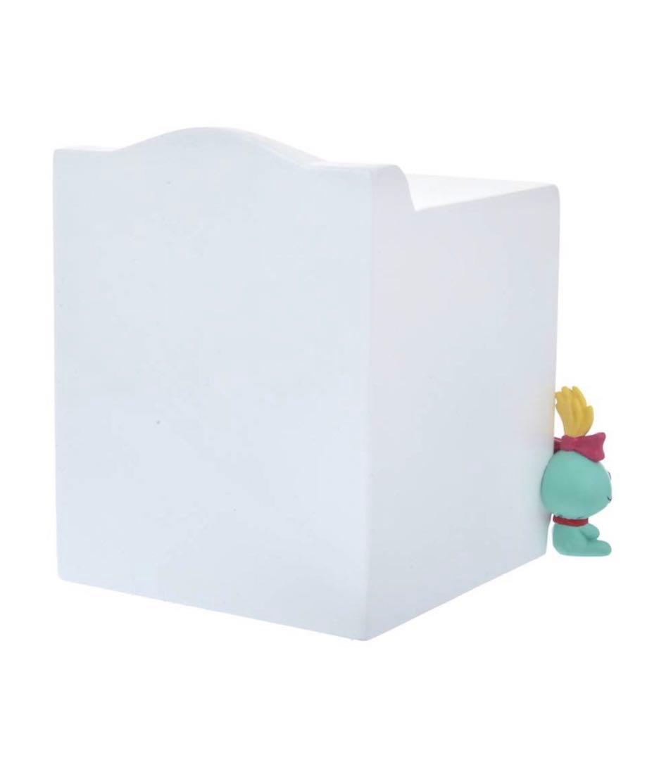 Disney スティッチ　ミラー付き小物入れ　フィギュア