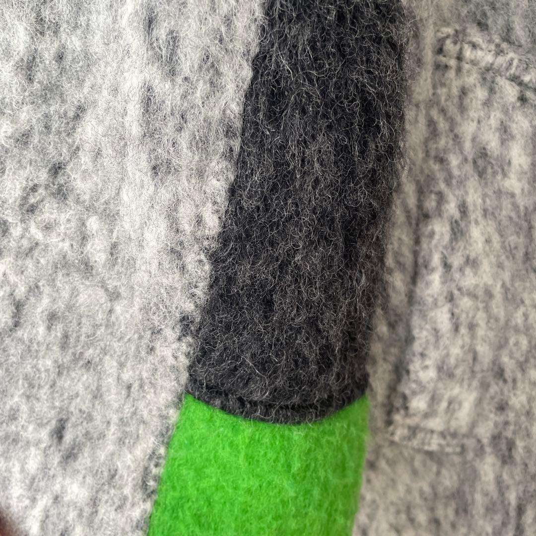 1月末まで⭐︎eimee law エイミーロウ　マーブルシャギーロングコート38