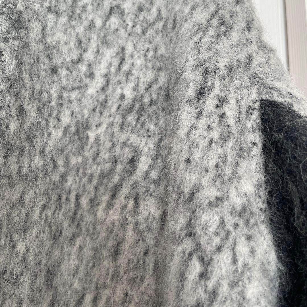 1月末まで⭐︎eimee law エイミーロウ　マーブルシャギーロングコート38