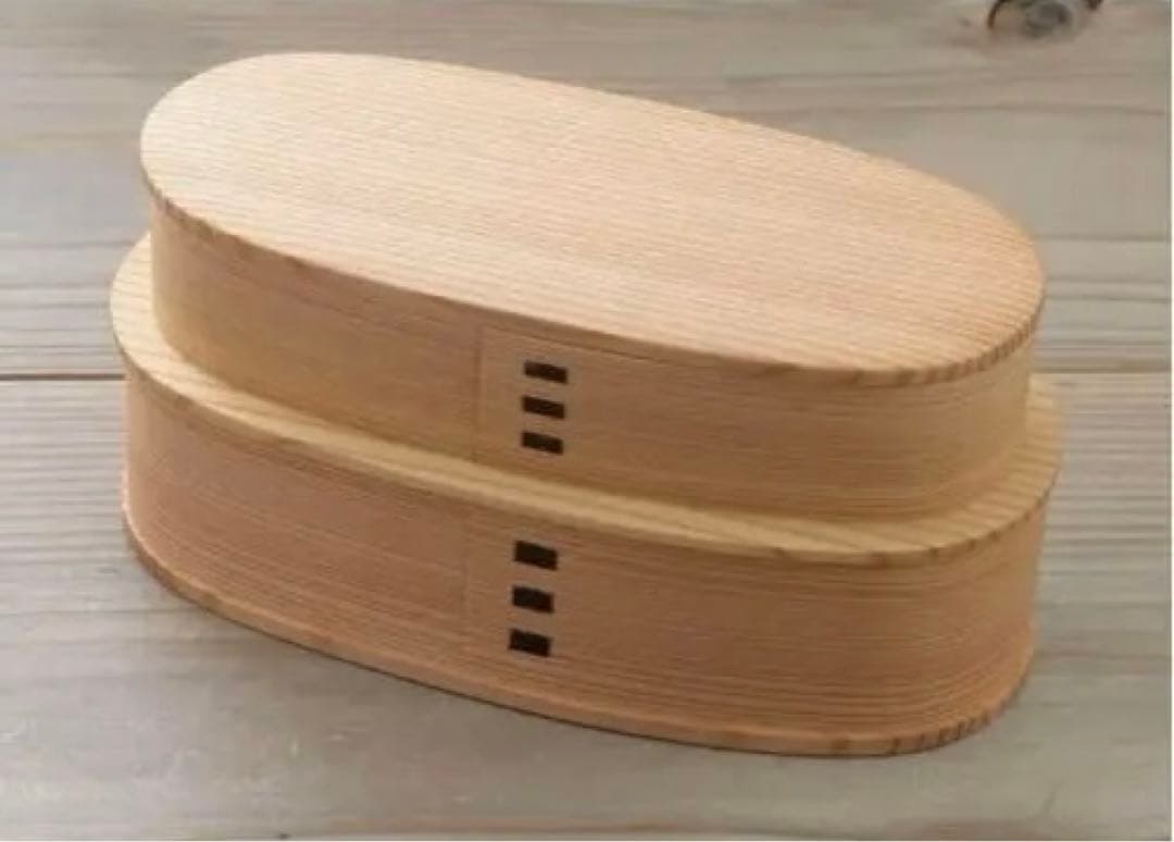 新品 秋田杉 大館工芸社 曲げわっぱ やぐら弁当 2段 弁当箱