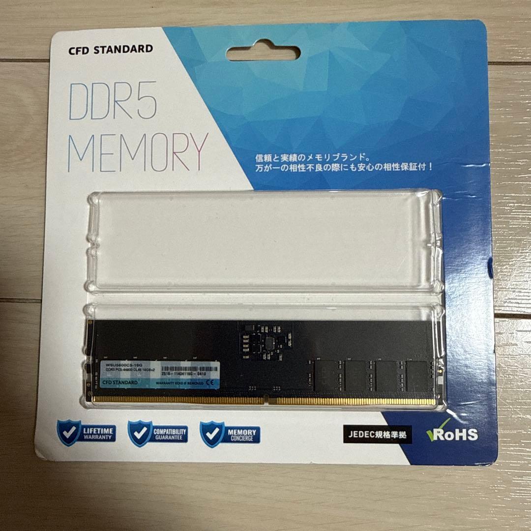 CFD DDR5 メモリー 16GB 1枚