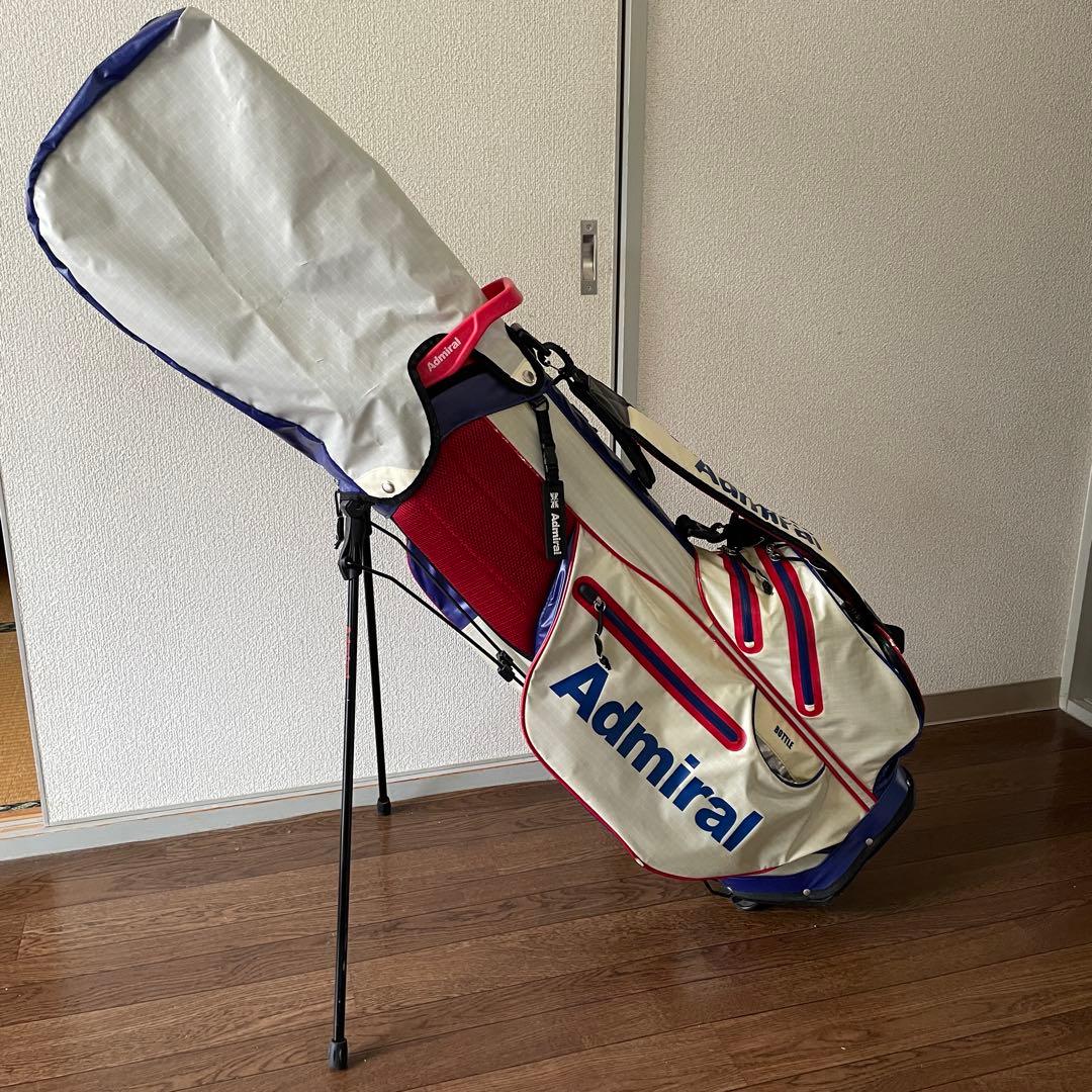【値下げ可能】アドミラル　キャディバッグ トリコロール　1914 Admira