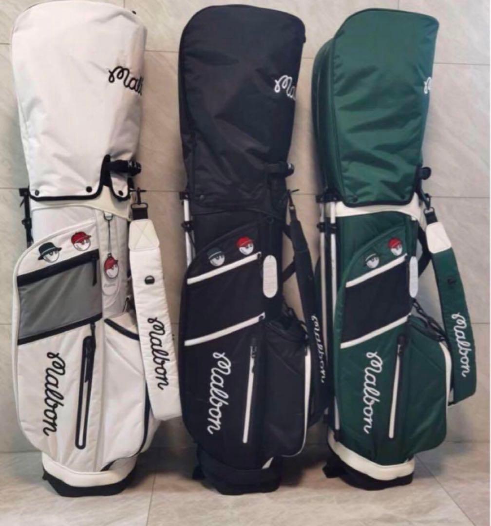 マルボン ゴルフ キャディバッグ スタンドバッグ malbon golf