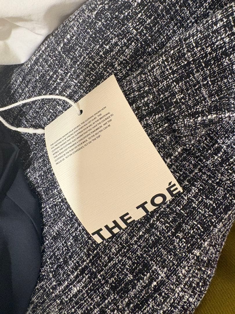 【THE Toe】オフショルダー フリル ロングドレス 黒