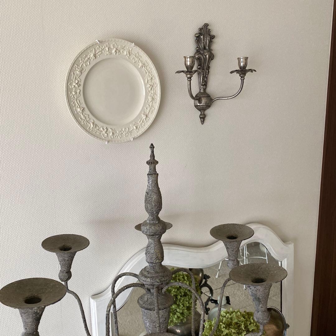 アンティーク風　ウォール　キャンドルホルダー