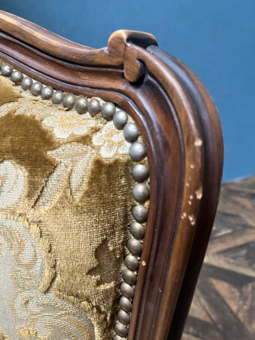 coldweather＊カリモク ドマーニ 椅子 ③金華山 ルイ15世猫脚