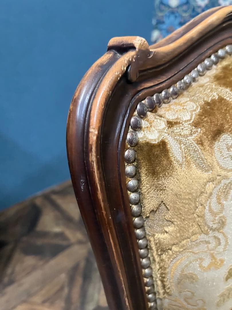 coldweather＊カリモク ドマーニ 椅子 ③金華山 ルイ15世猫脚