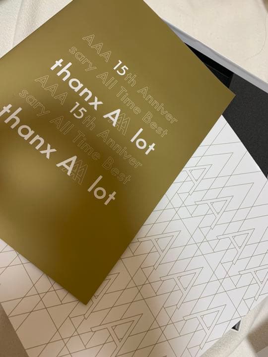 AAA 15th -thanx AAA lot-（5枚組CD+フォトブック)