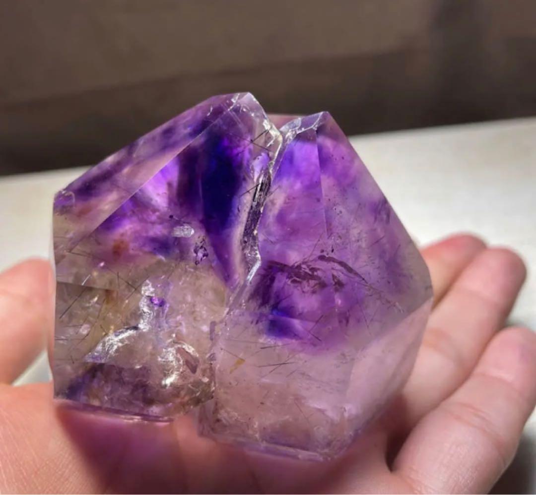 ALL SALE☆マダカスカル産☆美エレスチャルアメジスト