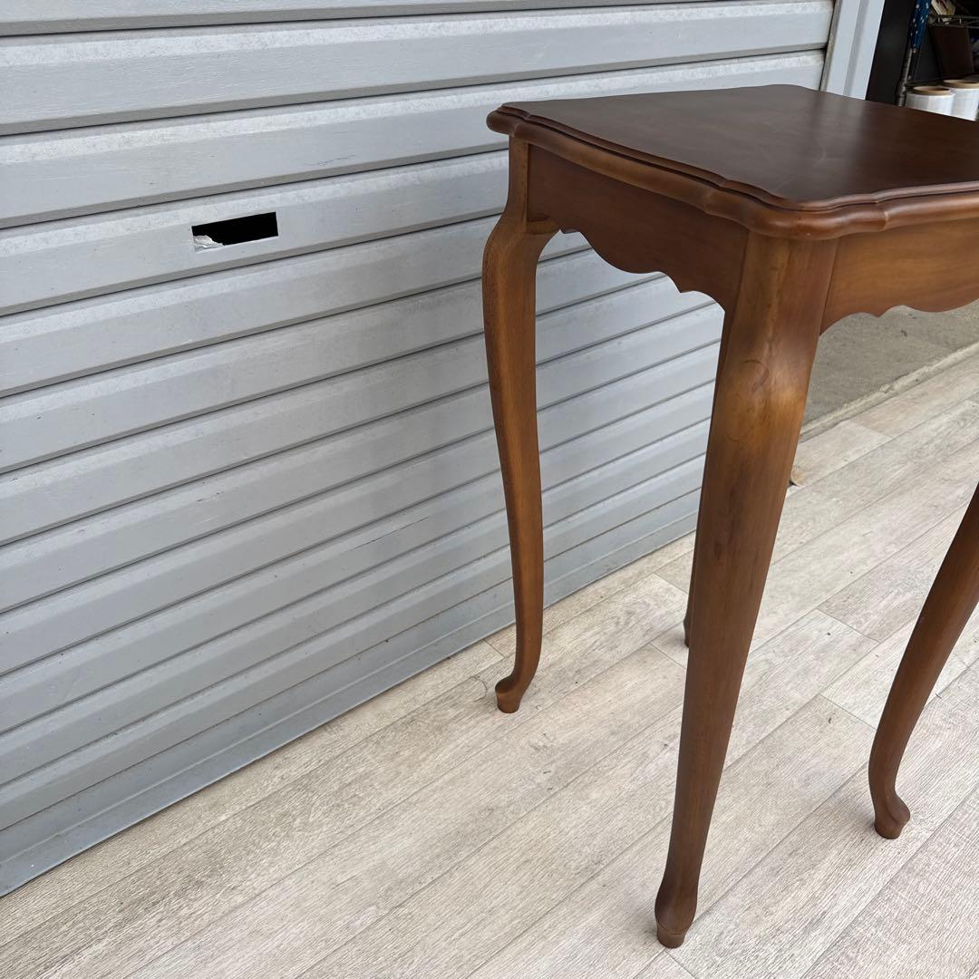 karimoku 猫脚 サイドテーブル　コンソール　ウォールナット