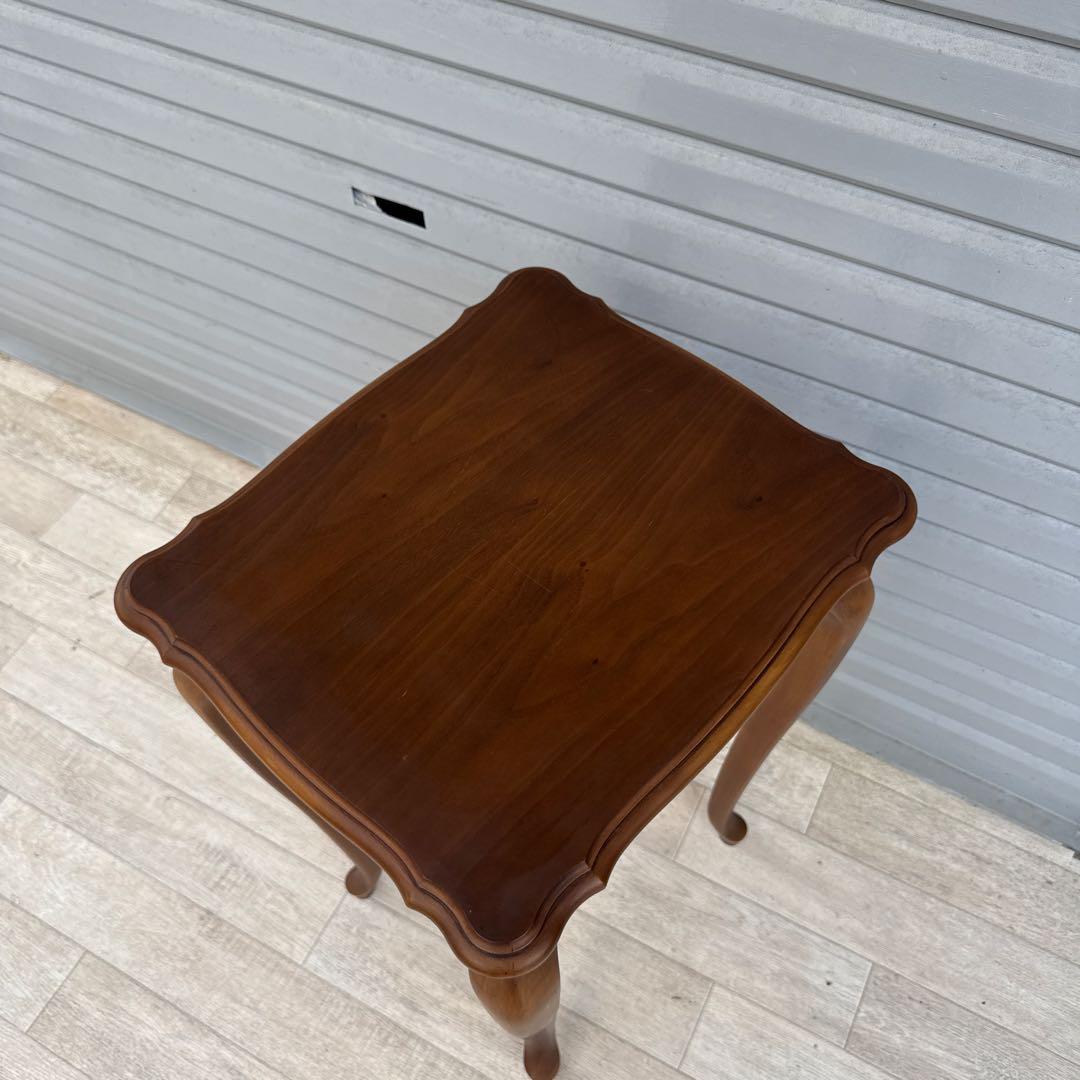 karimoku 猫脚 サイドテーブル　コンソール　ウォールナット