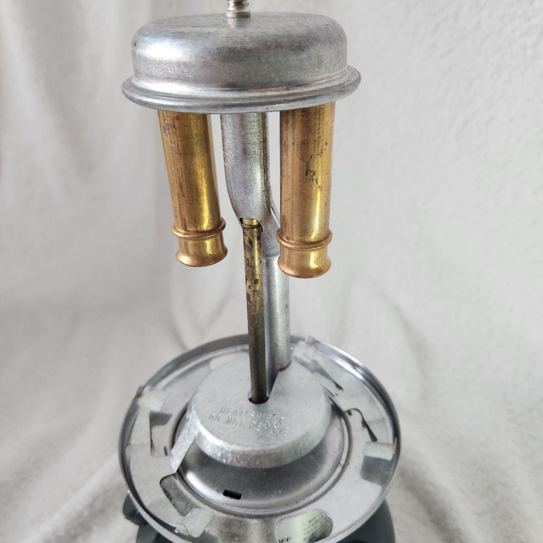 【美品】アメリカ産 コールマン ランタン ツーマントル ガソリン 付属品付き