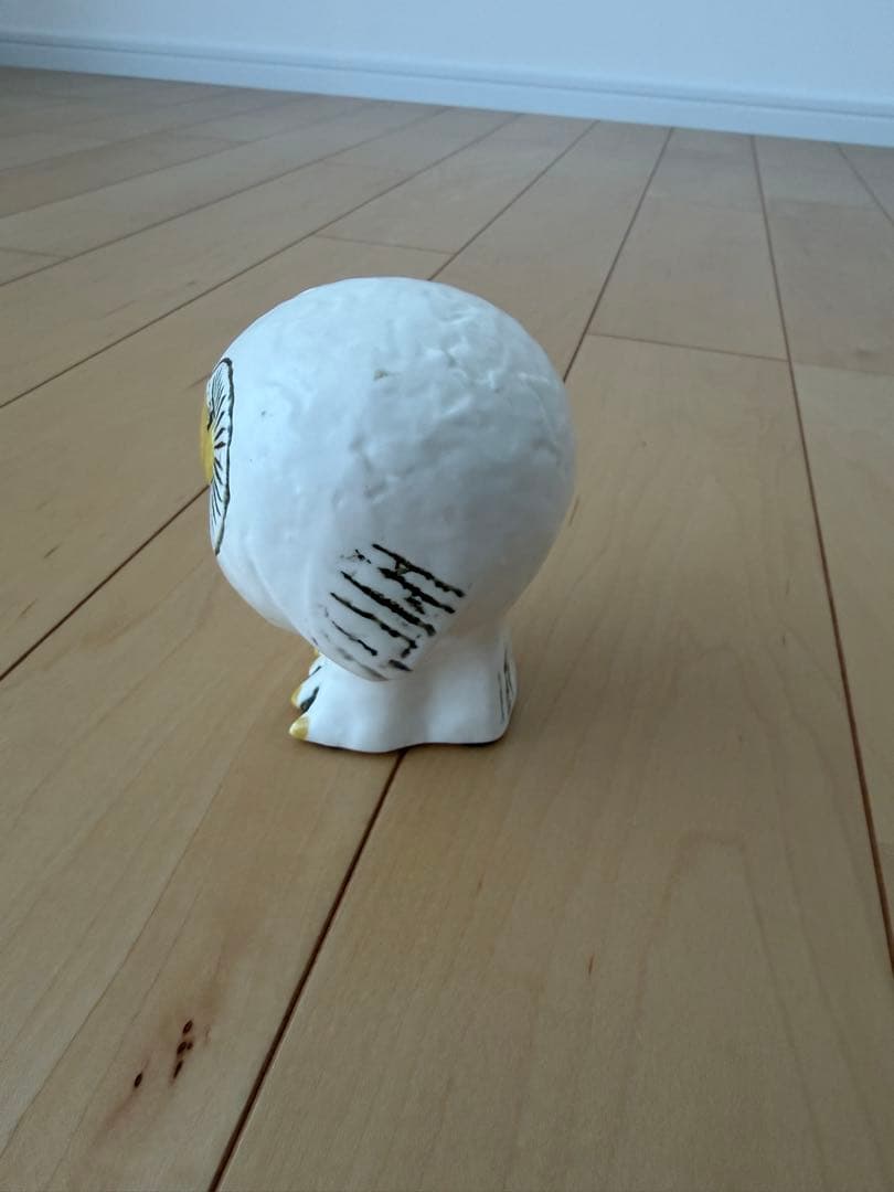 リサラーソン 白い森のふくろう シリアルナンバー入り 専用ポーチ付き