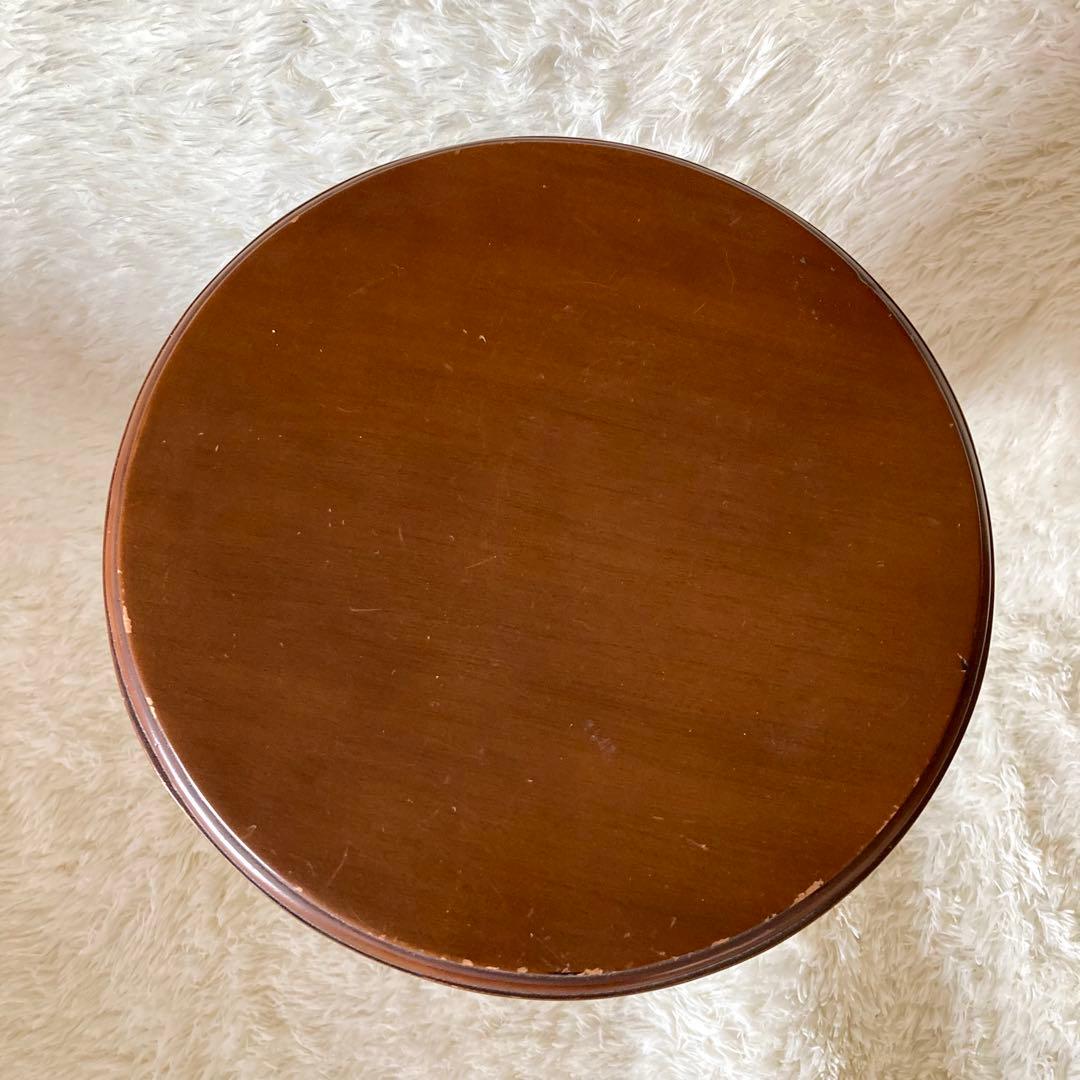 木製　コンソールテーブル サイド ナイト チェスト 猫足 収納　ヨーロッパ家具