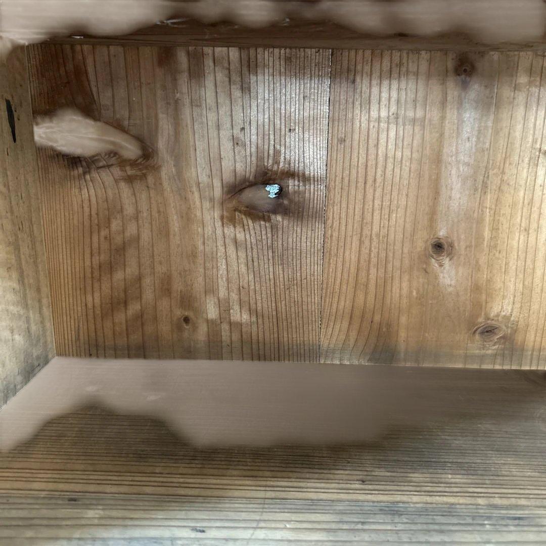 アンティーク　栗の木　本棚　オープンラック　飾り棚 古家具　店舗什器