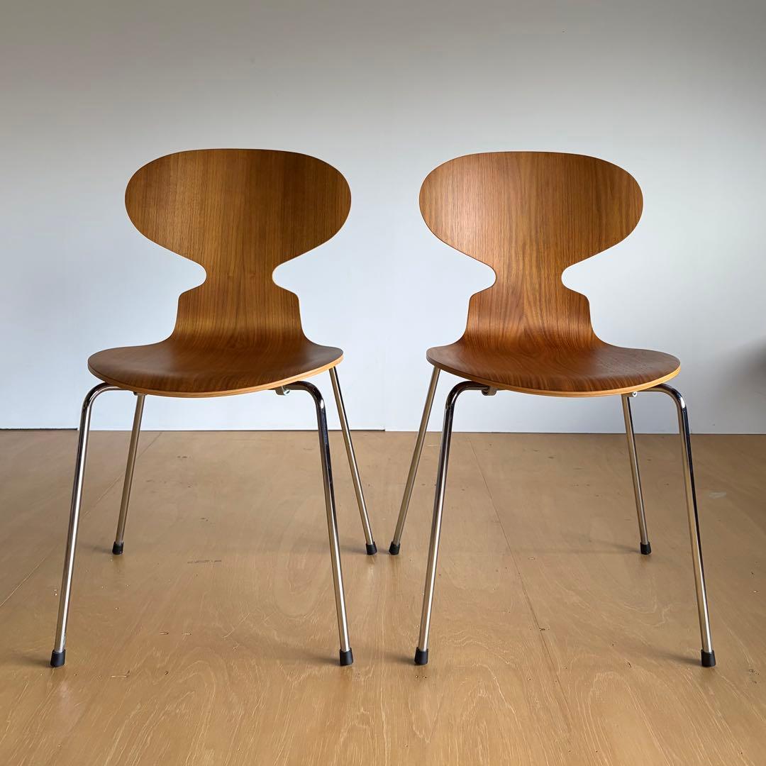 Arne Jacobsen Ant Chair 2脚セット