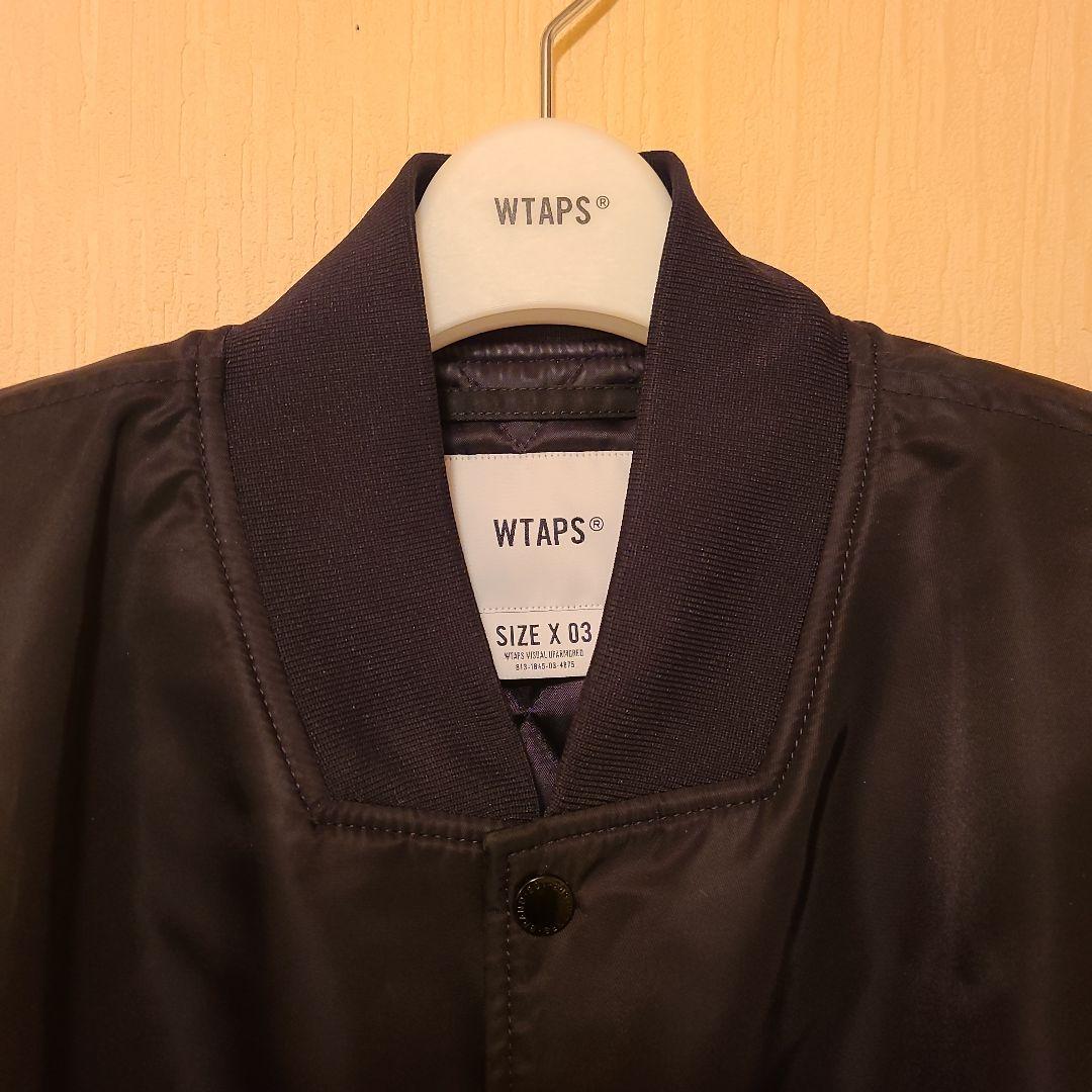 WTAPS TEAM JACKET／BLACK／ 21aw