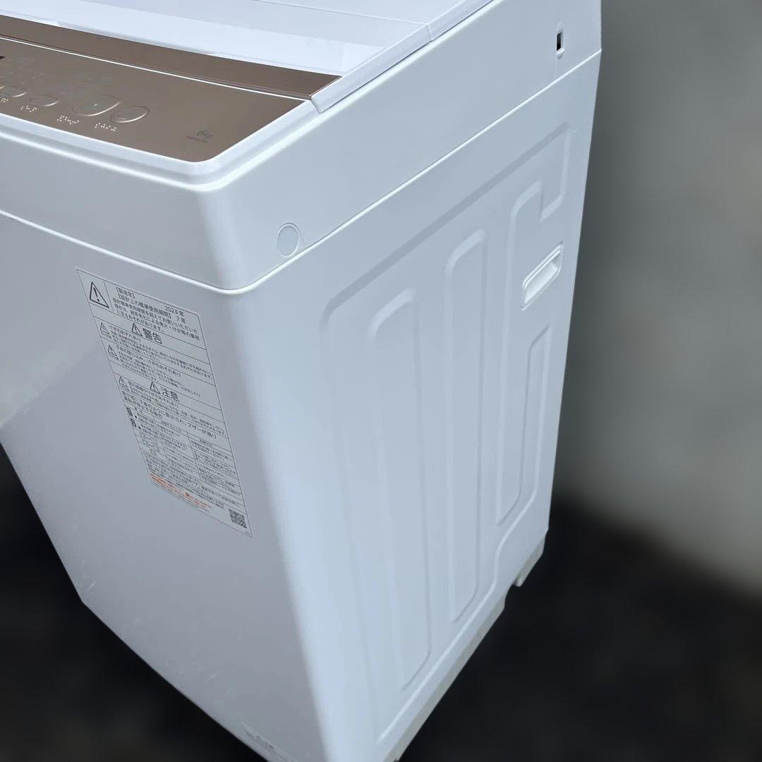 【美品】TOSHIBA 全自動洗濯機 6kg ピュアホワイトAW-6GA4