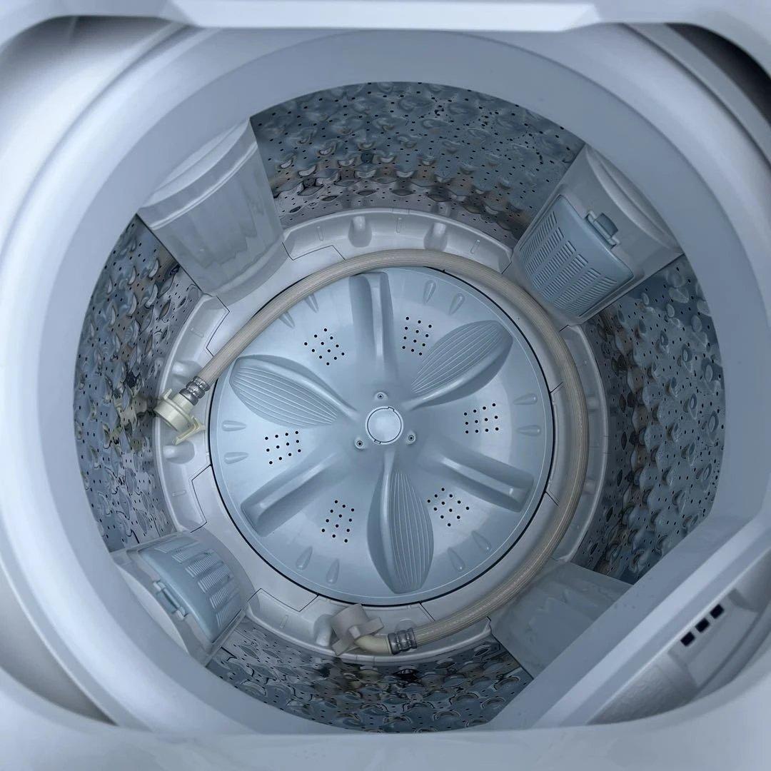 【美品】TOSHIBA 全自動洗濯機 6kg ピュアホワイトAW-6GA4