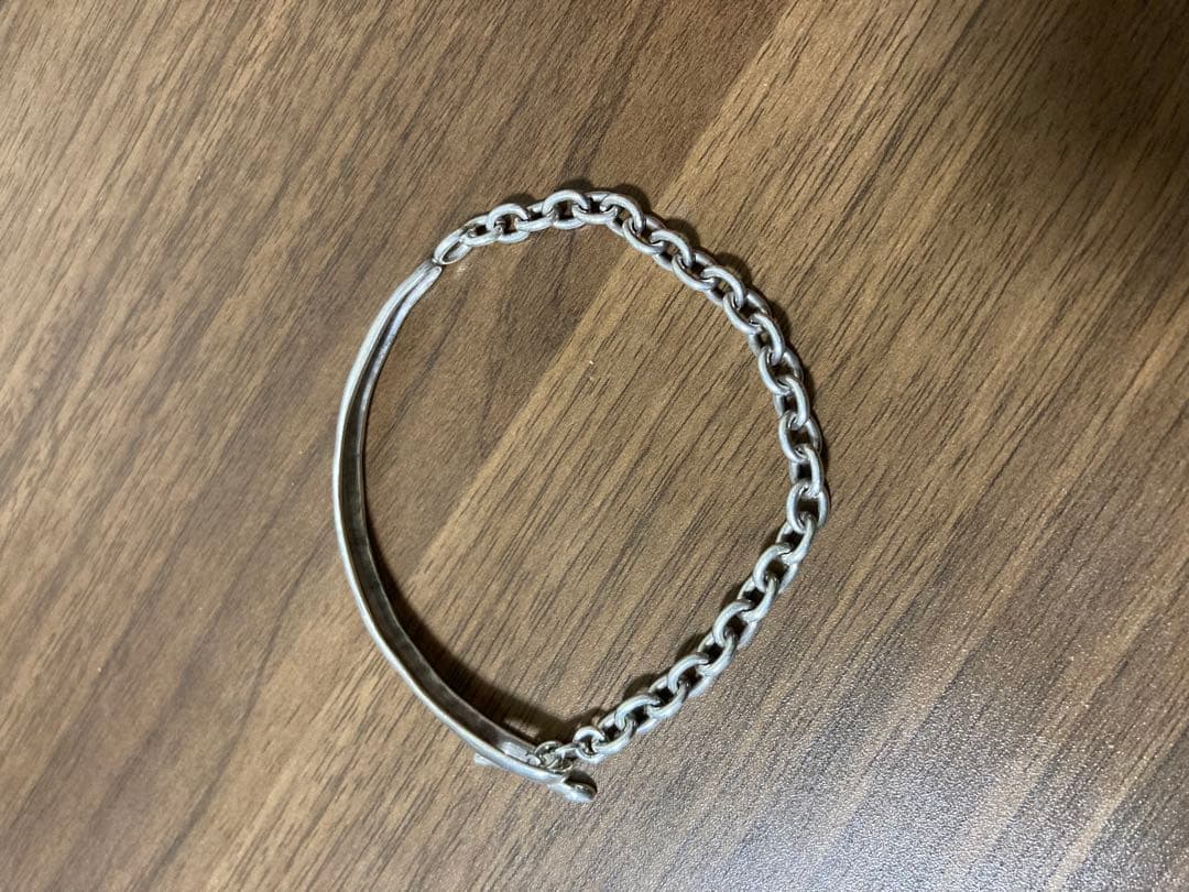 TEN. カフチェーンブレスレット SV-M シルバー925