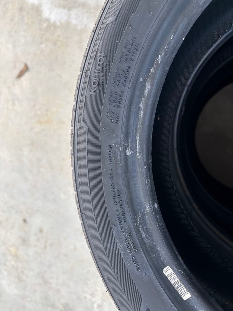 タイムセール　新品夏タイヤ ハンコック 165/55R15 75V 4本セット