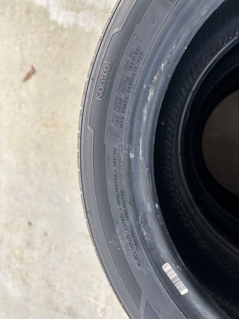 タイムセール　新品夏タイヤ ハンコック 165/55R15 75V 4本セット