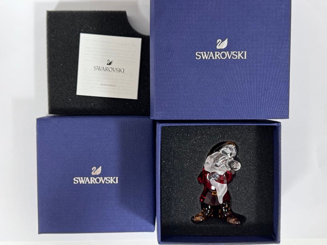 スワロフスキー　ディズニー　グランピー　おこりんぼ　白雪姫　SCS 会員限定商品
